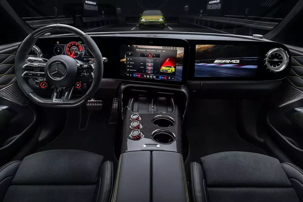 Mercedes-AMG GT 4-Door Coupe trình làng, từ bỏ động cơ xăng V8, cạnh tranh Porsche Taycan - Ảnh 7.