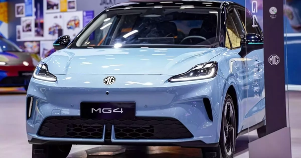 MG4 – xe từng giảm giá đến 300 triệu đồng ở Việt Nam – đạt cột mốc 100.000 xe xuất xưởng