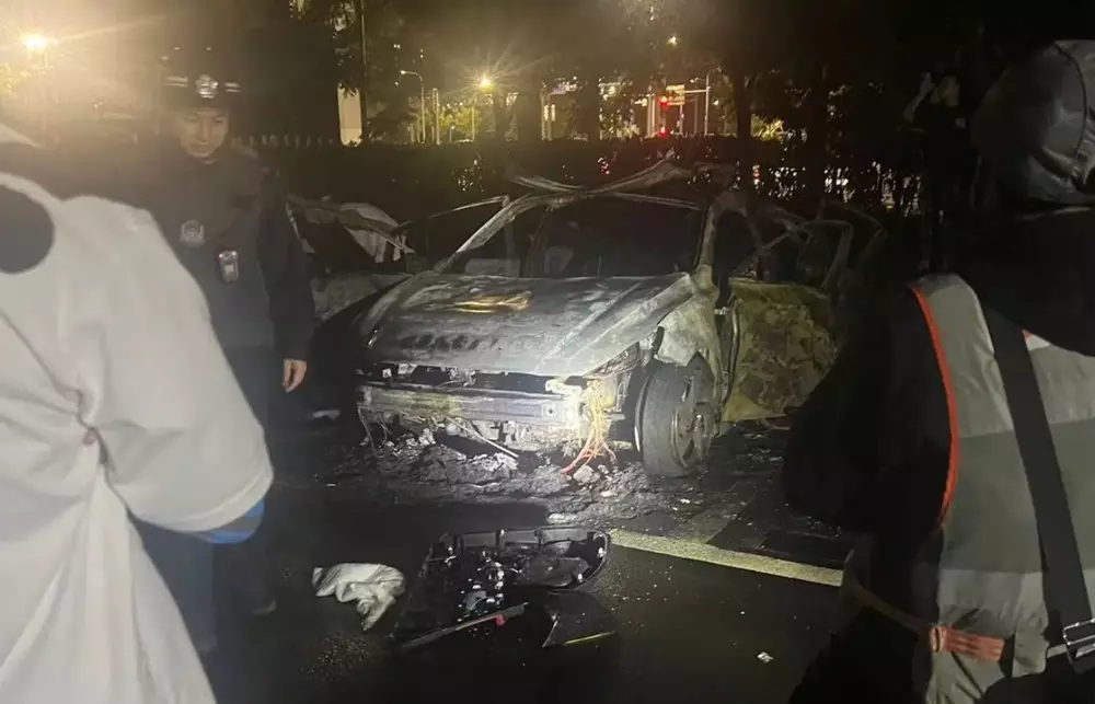 MG5 bốc cháy khi đang đỗ, dấy lên lo ngại an toàn vì từng nhận 0 sao trong thử nghiệm va chạm - Ảnh 2.