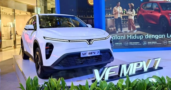 VinFast VF MPV 7 chính thức xuất xưởng tại nhà máy ở Indonesia