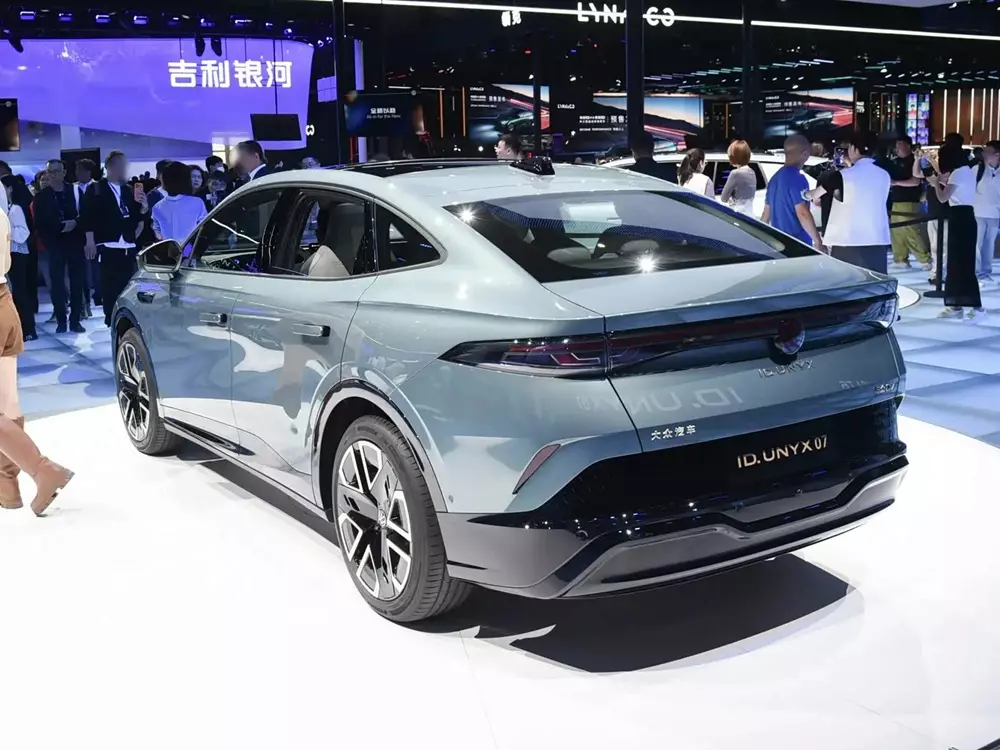 Volkswagen ID. Unyx 07 là xe điện với phạm vi di chuyển 558 km